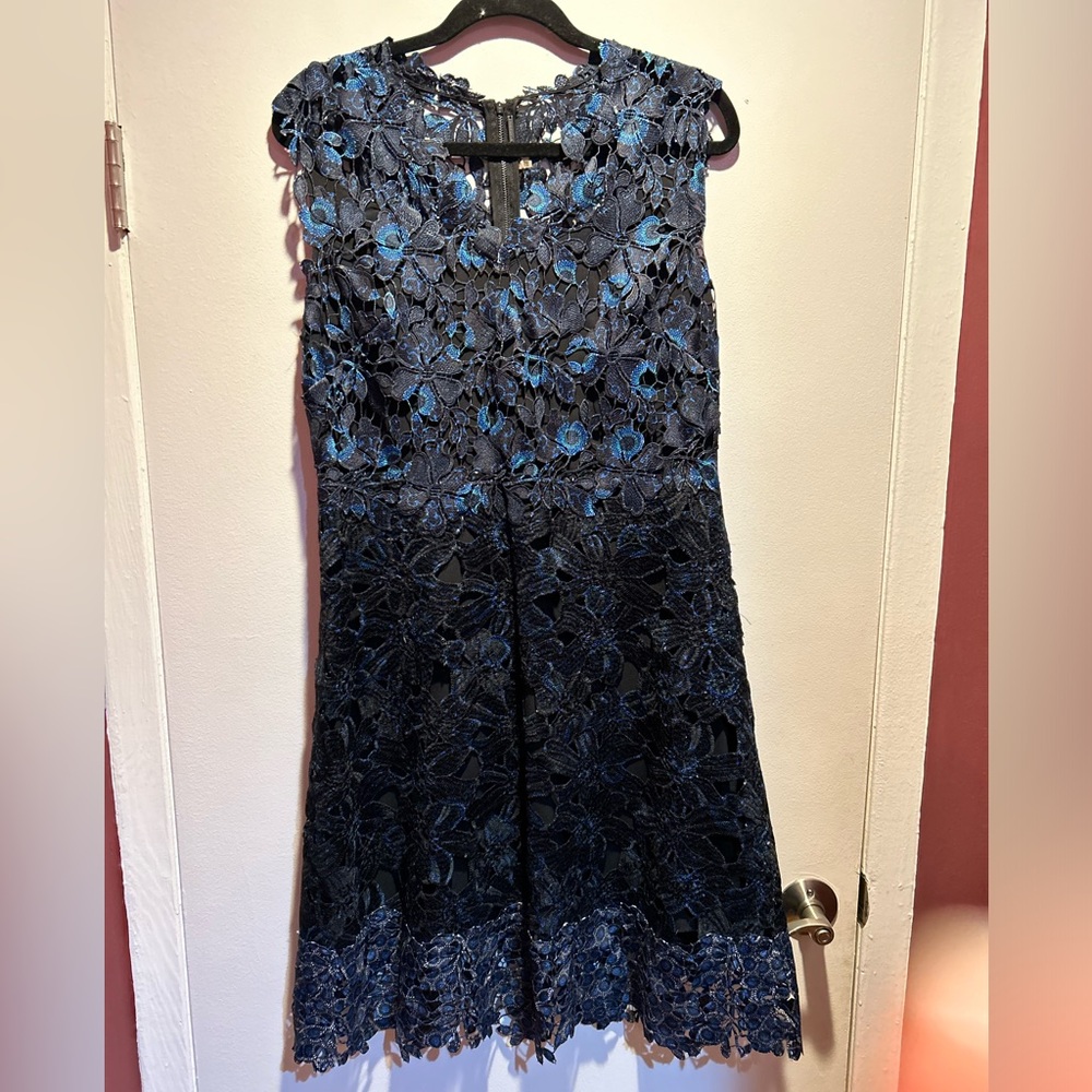 Elie Tahari Blue Dress